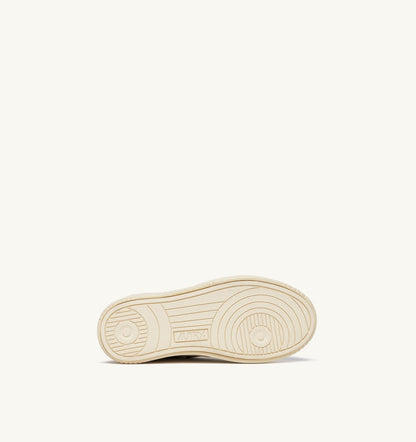 Kid MEDALIST KIDSTRIPES LOW SNEAKERS IN WHITE LEATHER