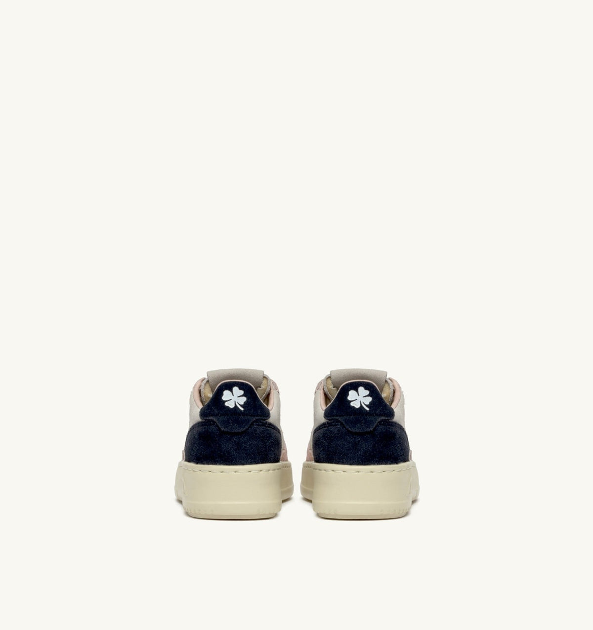 Kid MEDALIST KIDS LOW SNEAKERS IN SUEDE COLOR ATLANTIC WHITE AND ROSEMARY