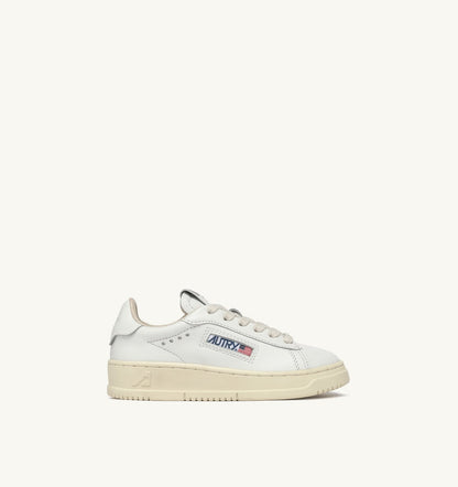 Kid DALLAS KIDS LOW SNEAKERS IN WHITE LEATHER