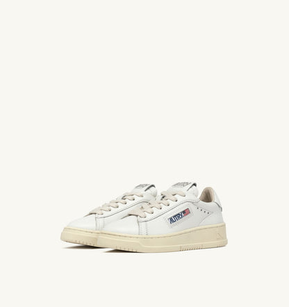 Kid DALLAS KIDS LOW SNEAKERS IN WHITE LEATHER