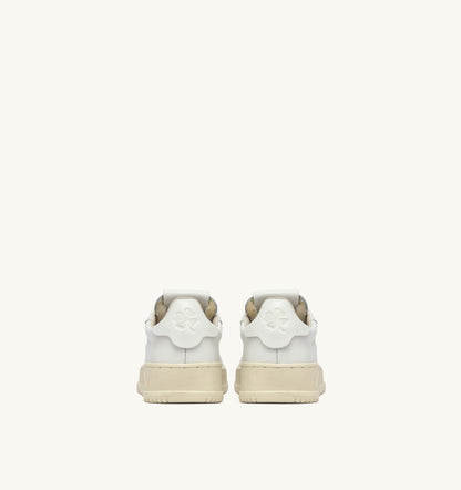 Kid DALLAS KIDS LOW SNEAKERS IN WHITE LEATHER