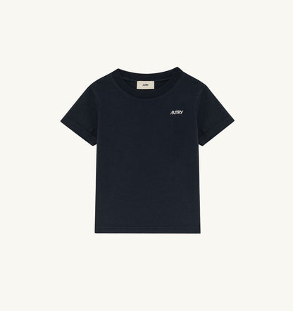 Kid T-SHIRT WITH EMBROIDERED AUTRY LOGO KIDS