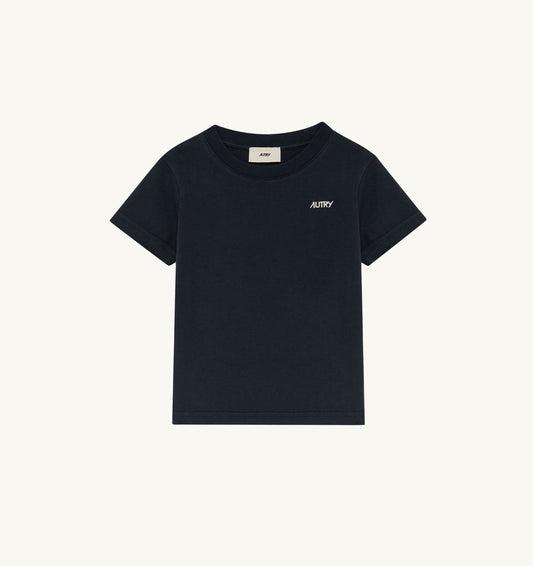 Kid T-SHIRT WITH EMBROIDERED AUTRY LOGO KIDS