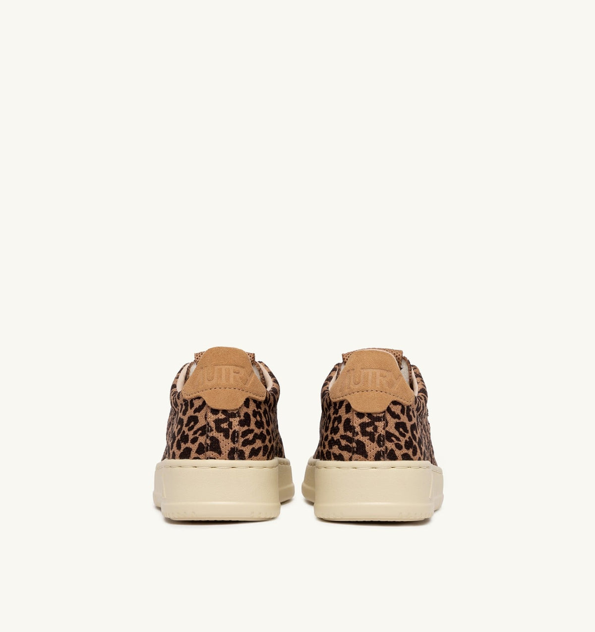 Woman MEDALIST EASEKNIT LOW SNEAKERS IN 'LEOPARD PRINT' BROWN AND BEIGE KNIT
