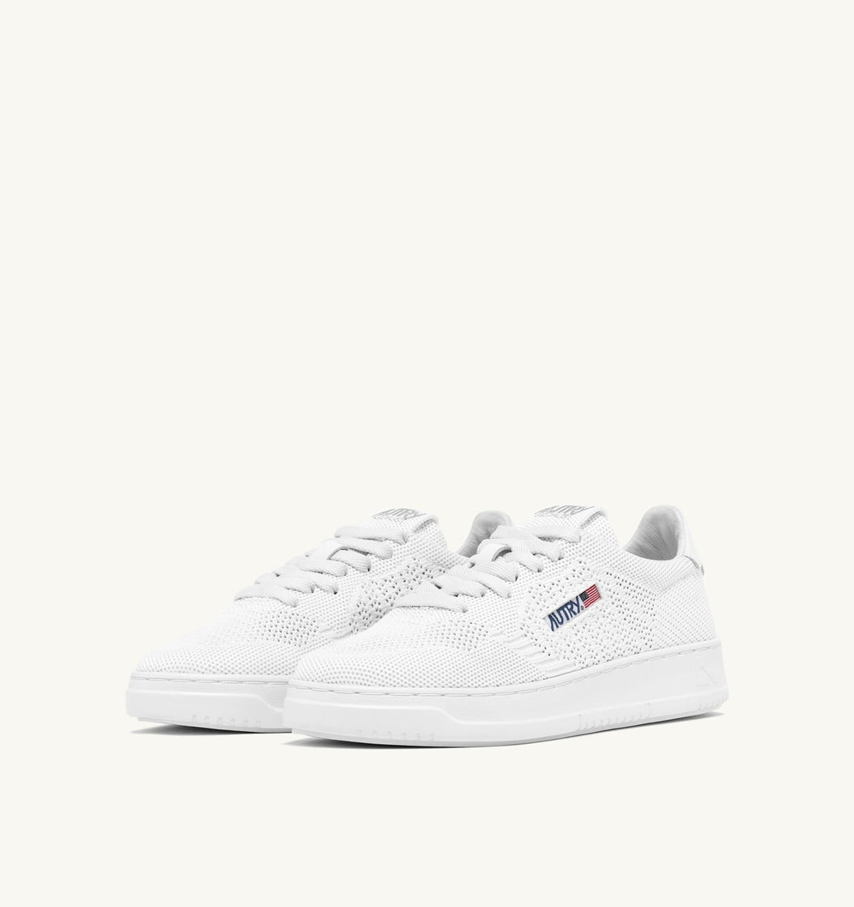 Woman MEDALIST EASEKNIT LOW SNEAKERS IN WHITE KNIT