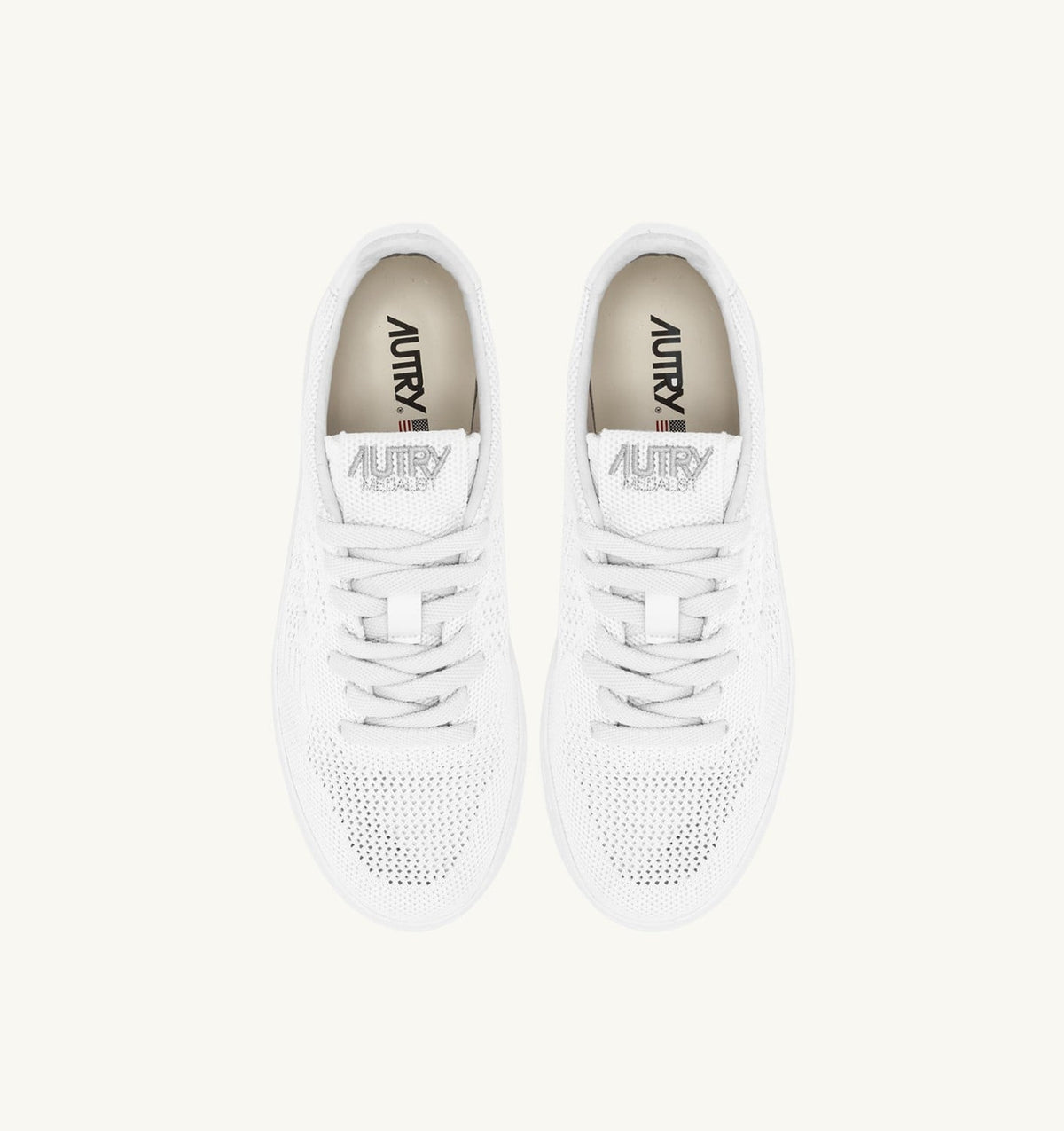 Woman MEDALIST EASEKNIT LOW SNEAKERS IN WHITE KNIT