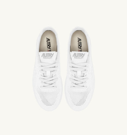 Woman MEDALIST EASEKNIT LOW SNEAKERS IN WHITE KNIT
