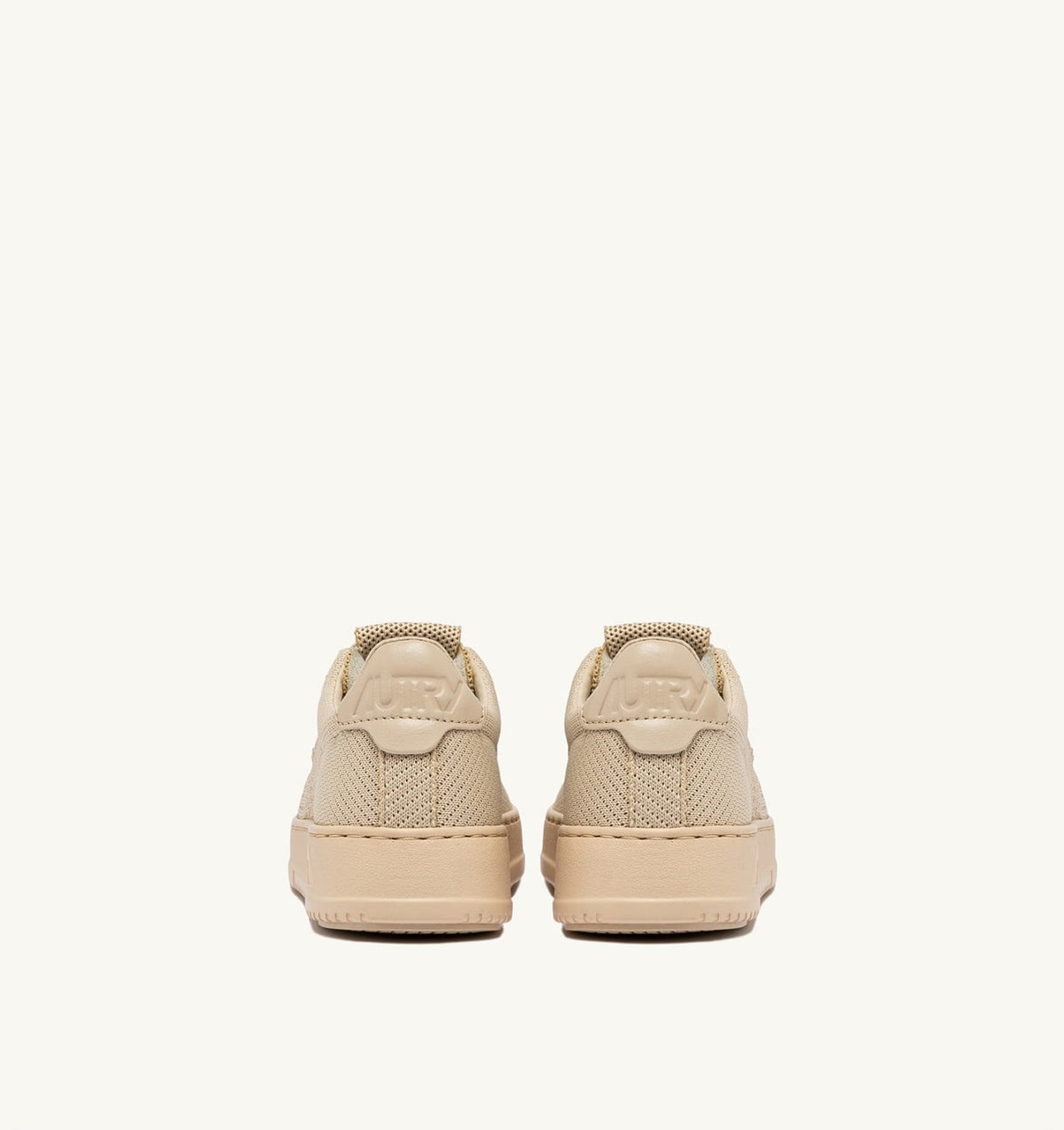 Woman MEDALIST EASEKNIT LOW SNEAKERS IN CREME BRULEE KNIT
