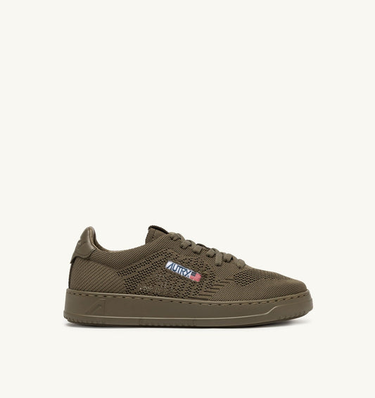 Woman MEDALIST EASEKNIT LOW SNEAKERS IN COVERT GREEN KNIT