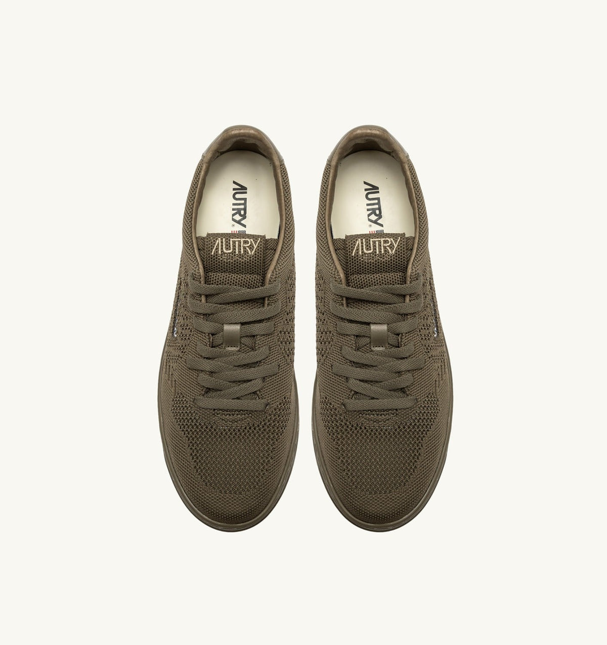 Woman MEDALIST EASEKNIT LOW SNEAKERS IN COVERT GREEN KNIT