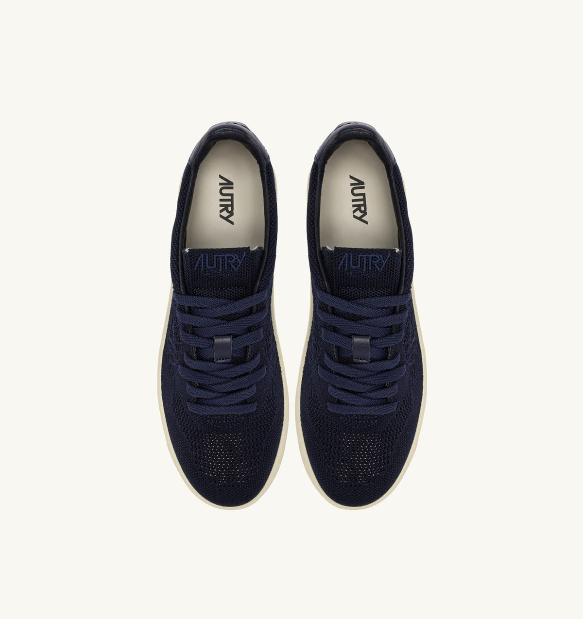 Woman MEDALIST EASEKNIT LOW SNEAKERS IN SPACE BLUE KNIT