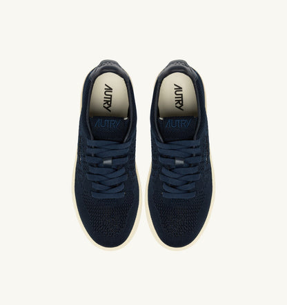 Woman MEDALIST EASEKNIT LOW SNEAKERS IN SPACE BLUE KNIT