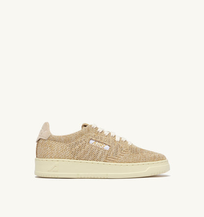 Woman MEDALIST EASEKNIT LOW SNEAKERS IN PLATINUM KNIT