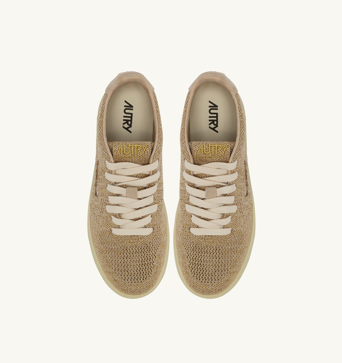 Woman MEDALIST EASEKNIT LOW SNEAKERS IN PLATINUM KNIT