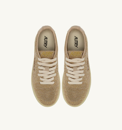 Woman MEDALIST EASEKNIT LOW SNEAKERS IN PLATINUM KNIT