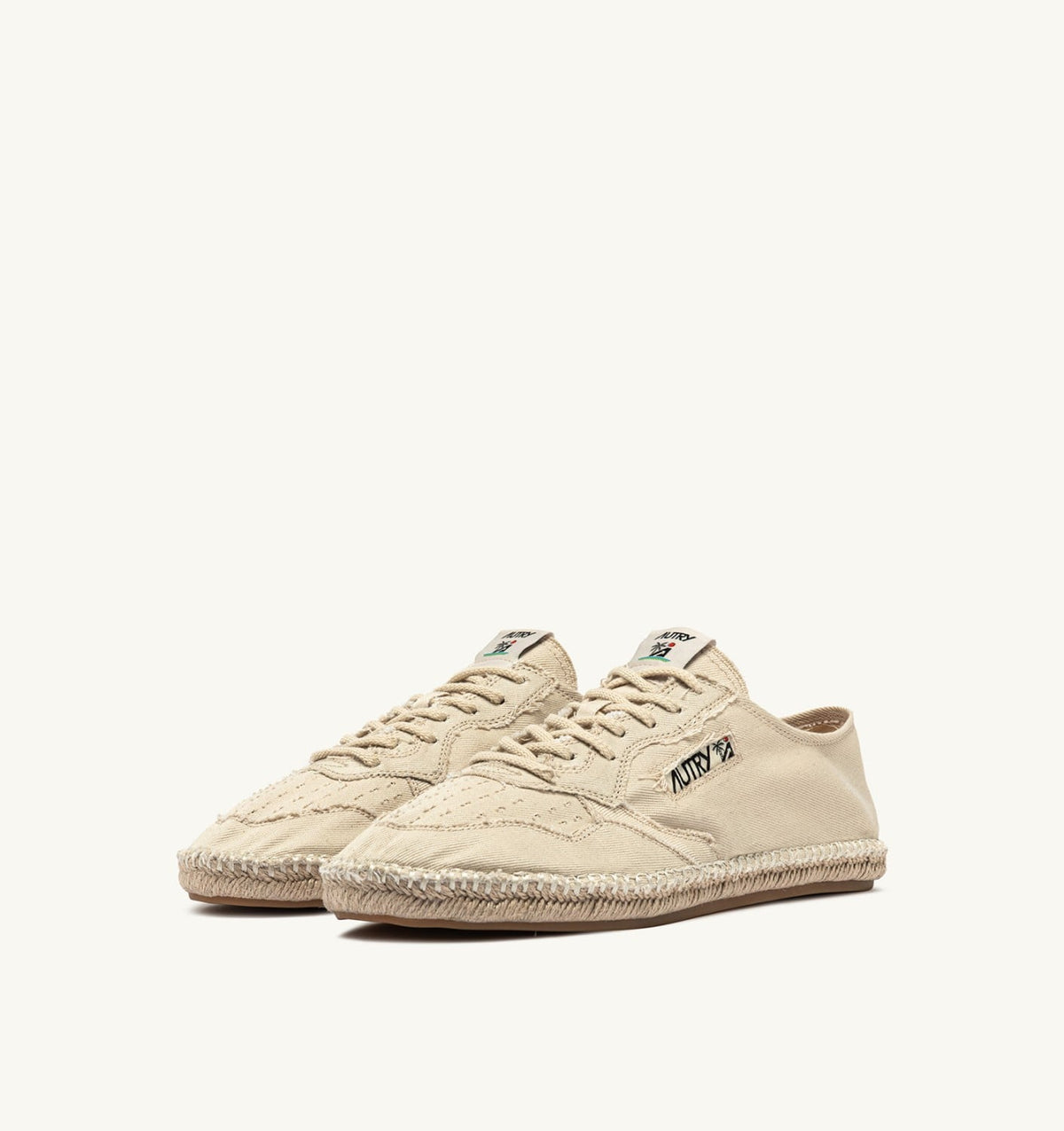 Woman SANDY ESPADRILLES IN IVORY CANVAS