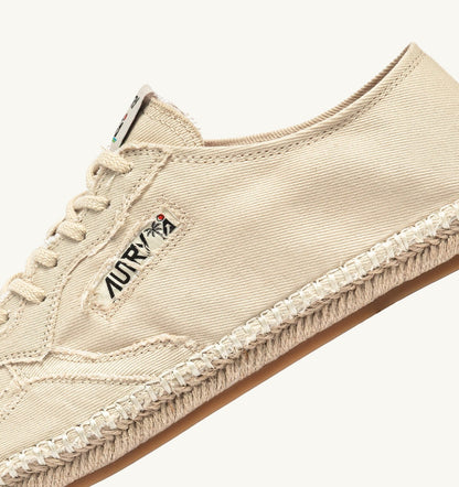 Woman SANDY ESPADRILLES IN IVORY CANVAS