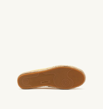 Woman SANDY ESPADRILLES IN PASTEL YELLOW CANVAS