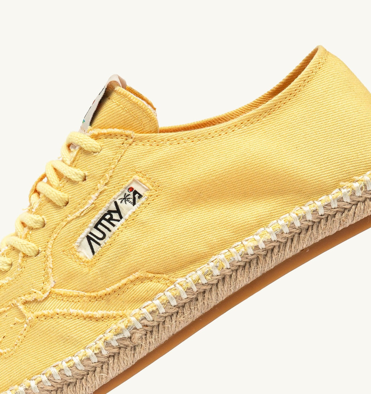 Woman SANDY ESPADRILLES IN PASTEL YELLOW CANVAS