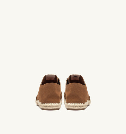 Woman SANDY ESPADRILLES IN EARTH SUEDE