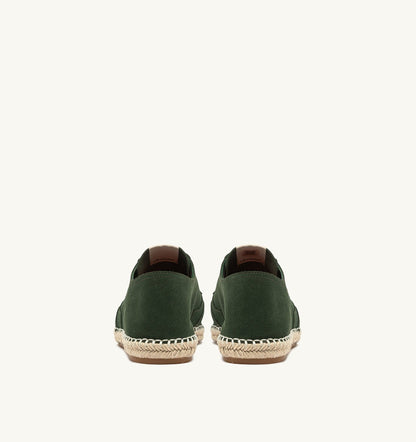 Woman SANDY ESPADRILLES IN MOSS SUEDE