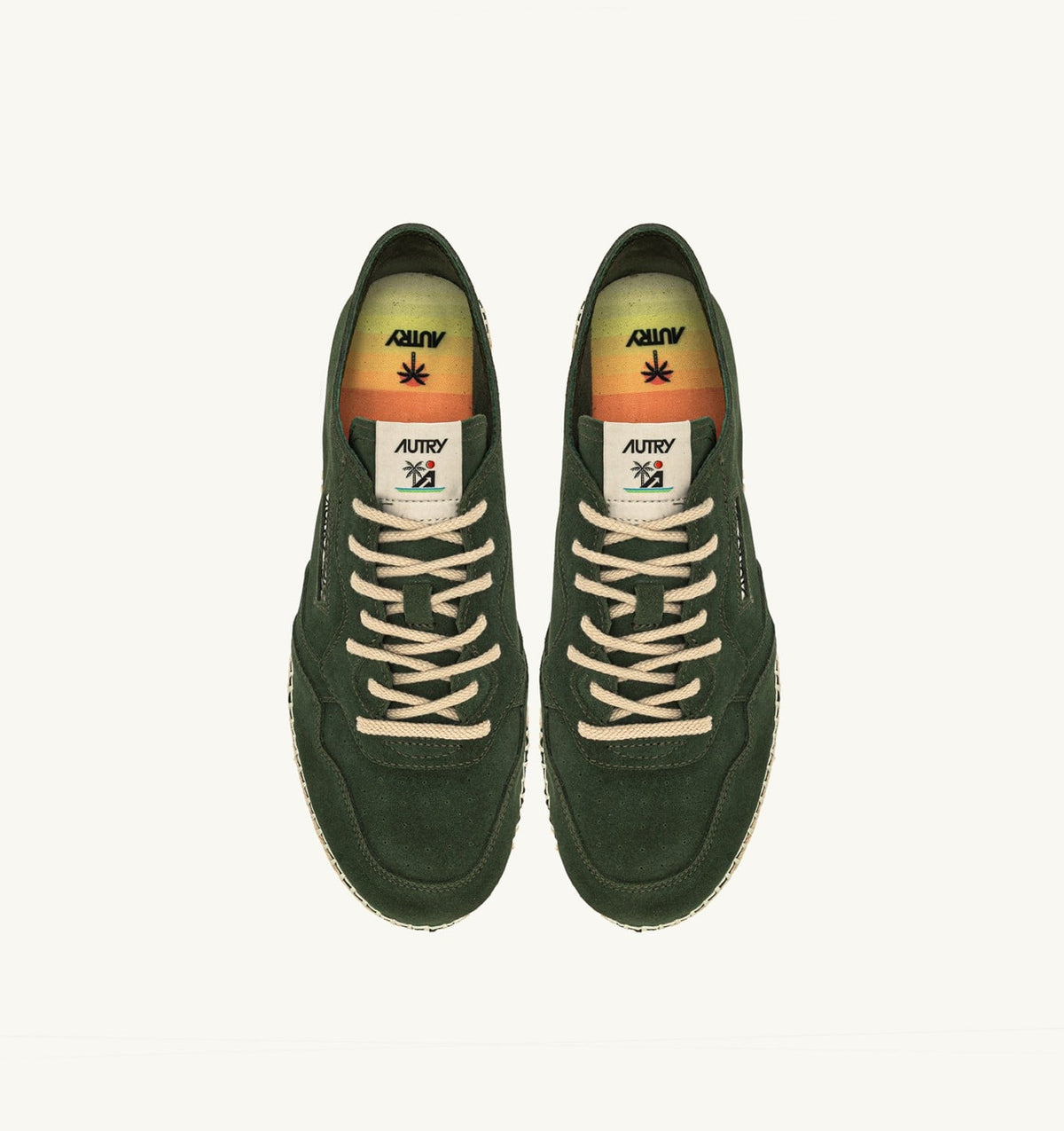 Woman SANDY ESPADRILLES IN MOSS SUEDE