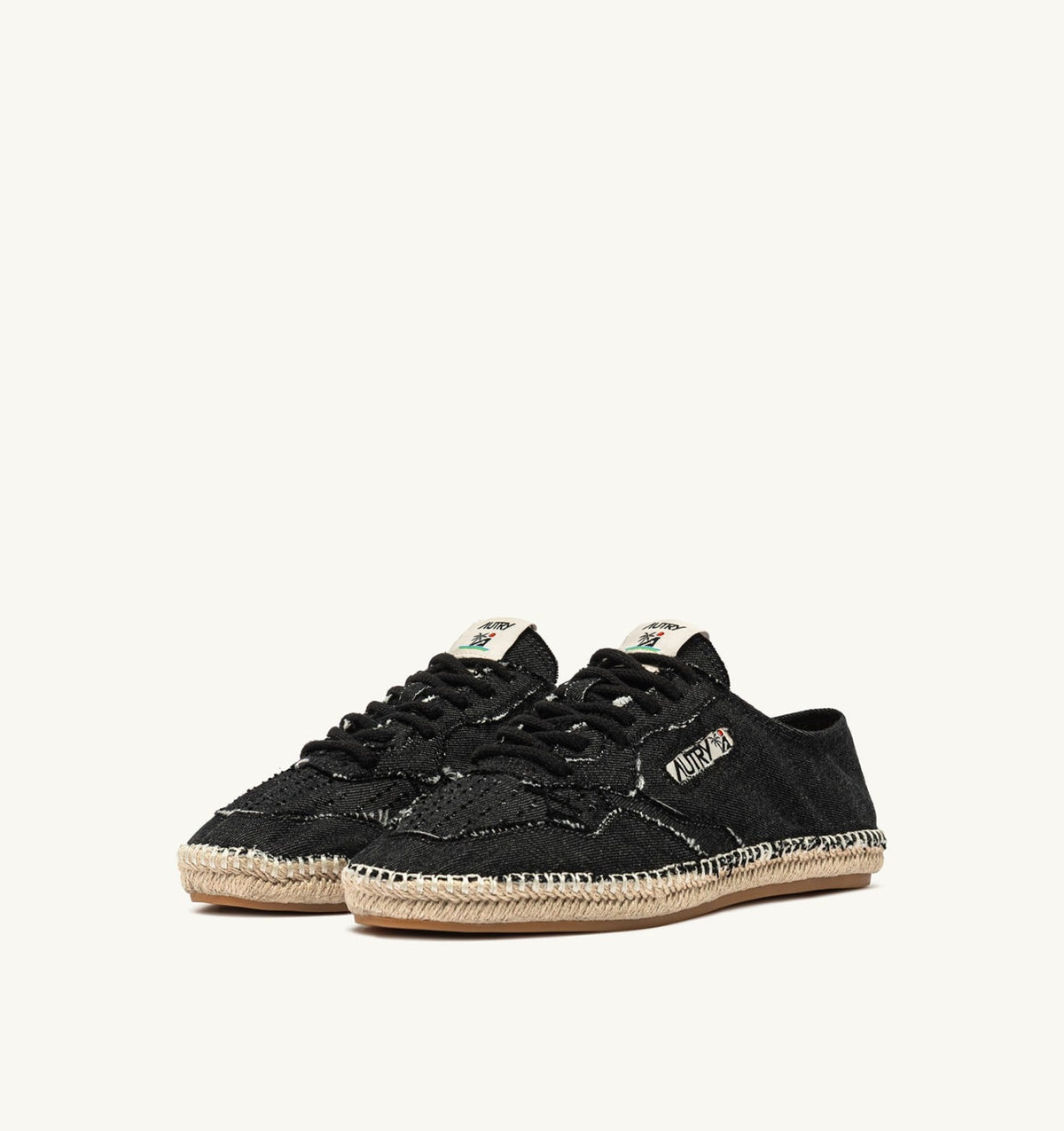 Woman SANDY ESPADRILLES IN BLACK CANVAS
