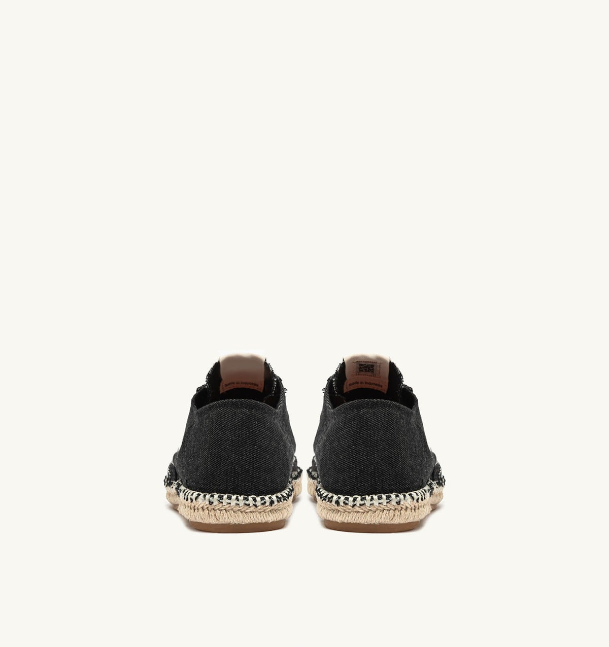 Woman SANDY ESPADRILLES IN BLACK CANVAS