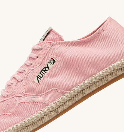 Woman SANDY ESPADRILLES IN PINK CANVAS