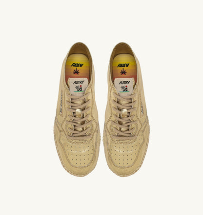 Woman SANDY ESPADRILLES IN GOLD CANVAS