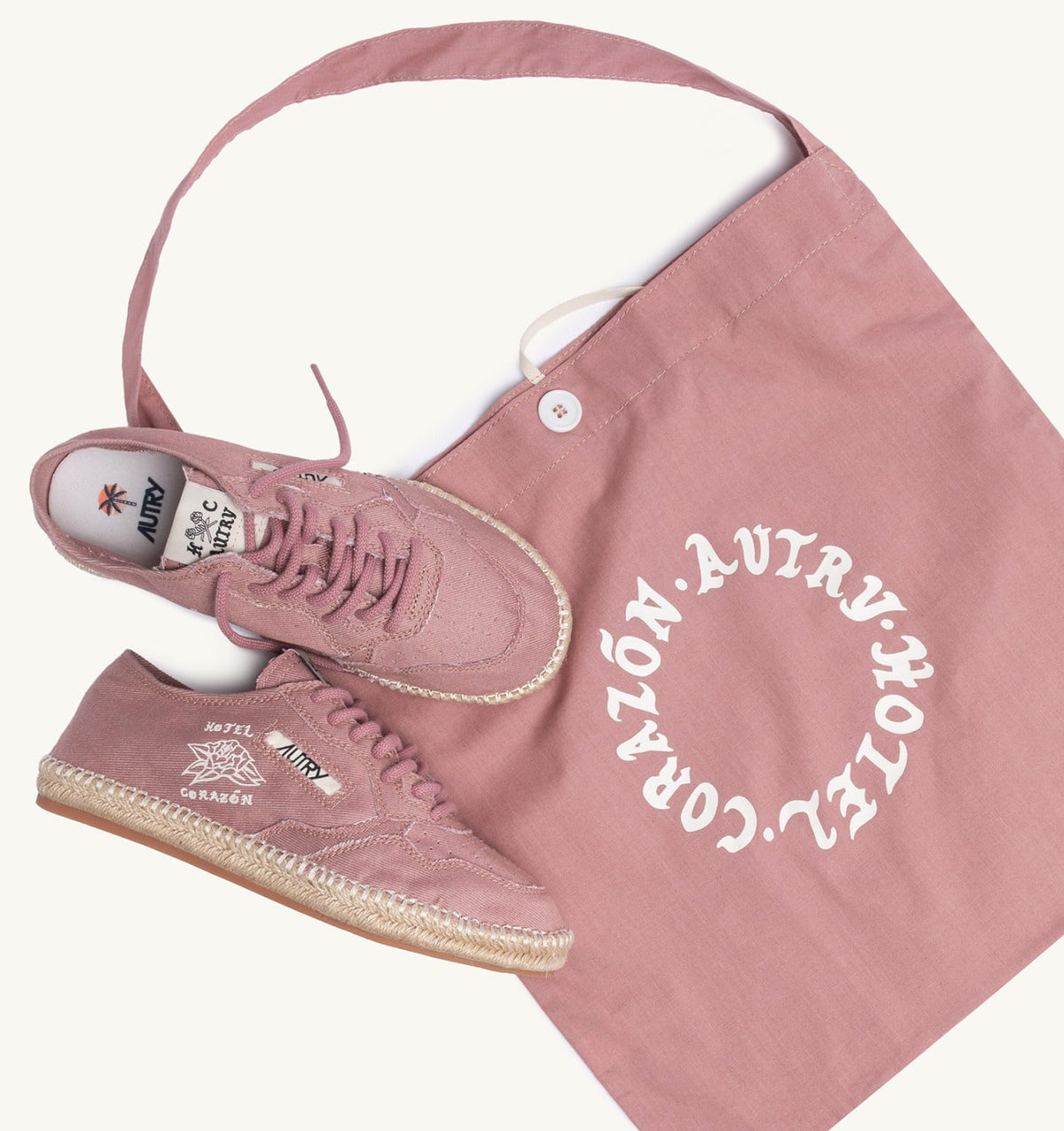 Woman 'HOTEL CORAZÓN' SANDY IN ASH ROSE CANVAS