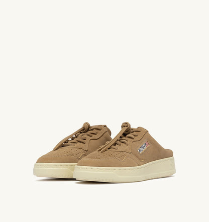 Woman MEDALIST MULE SNEAKERS IN COPPER SUEDE