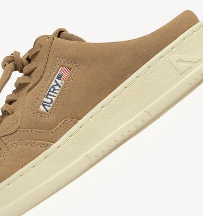 Woman MEDALIST MULE SNEAKERS IN COPPER SUEDE