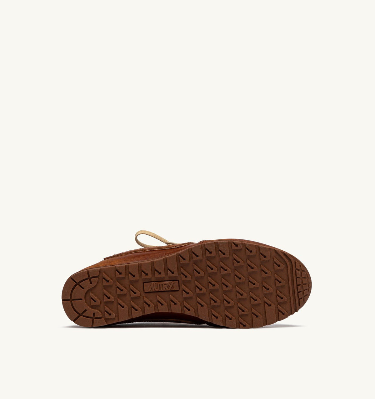 Woman WINDSPIN MULE SNEAKERS IN SHIRT BUFF AND AZURE LEATHER