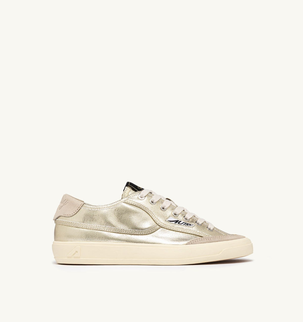 Woman WINDSCAPE LOW SNEAKERS IN PLATINUM CANVAS