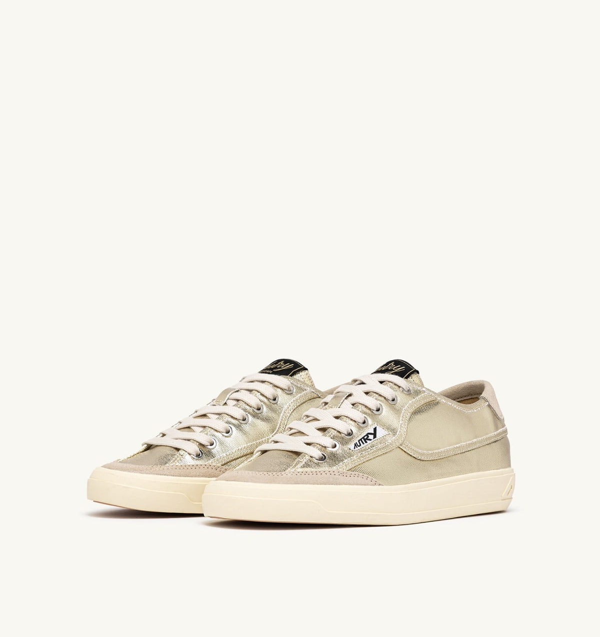 Woman WINDSCAPE LOW SNEAKERS IN PLATINUM CANVAS