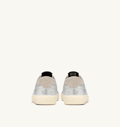 Woman WINDSCAPE LOW SNEAKERS IN SILVER CANVAS