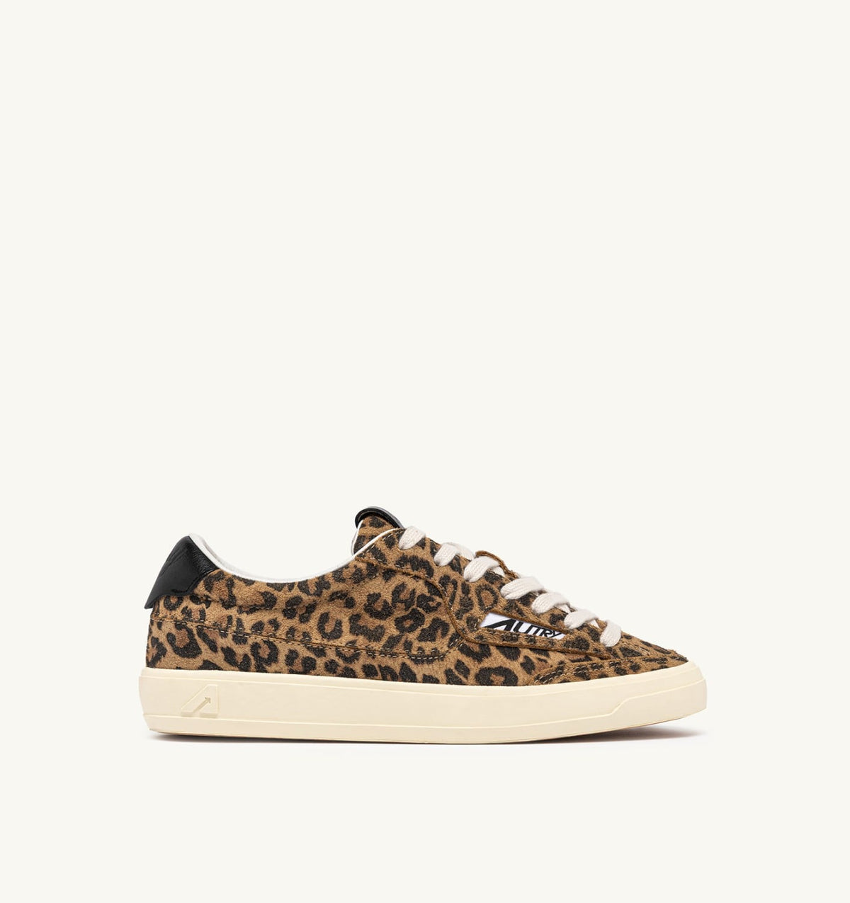 Woman WINDSCAPE LOW SNEAKERS IN LEOPARD AND BLACK SUEDE