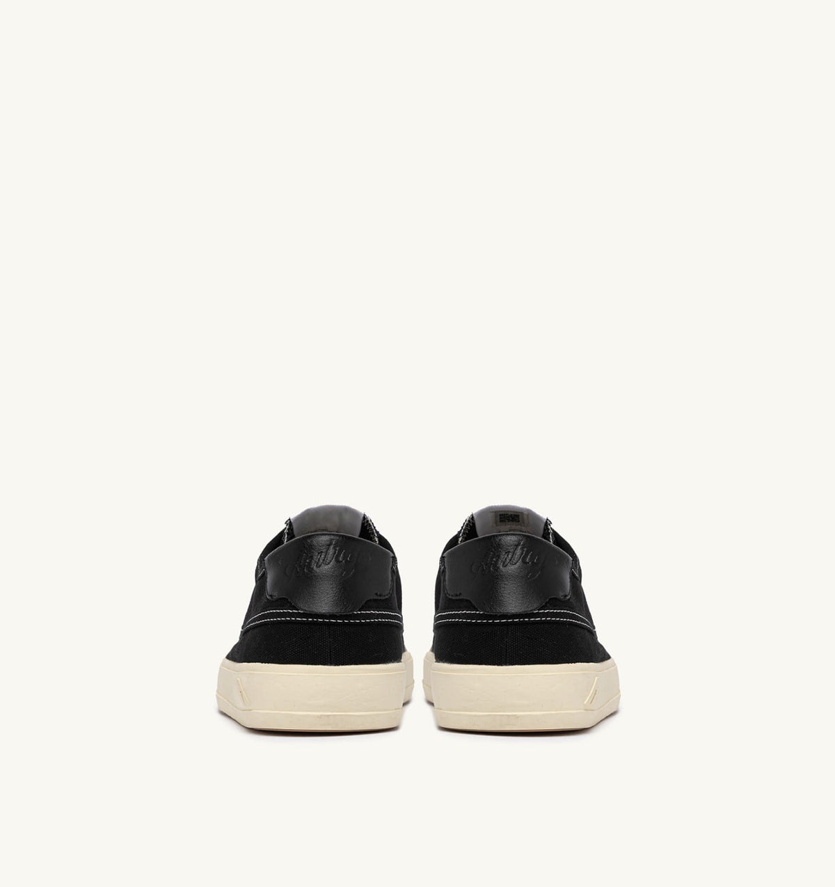 Woman WINDSCAPE LOW SNEAKERS IN BLACK CANVAS