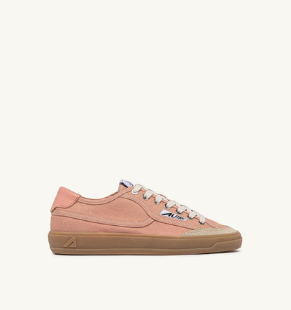 Woman WINDSCAPE LOW SNEAKERS IN CLAY CANVAS
