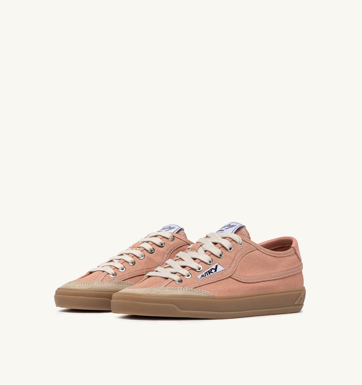 Woman WINDSCAPE LOW SNEAKERS IN CLAY CANVAS
