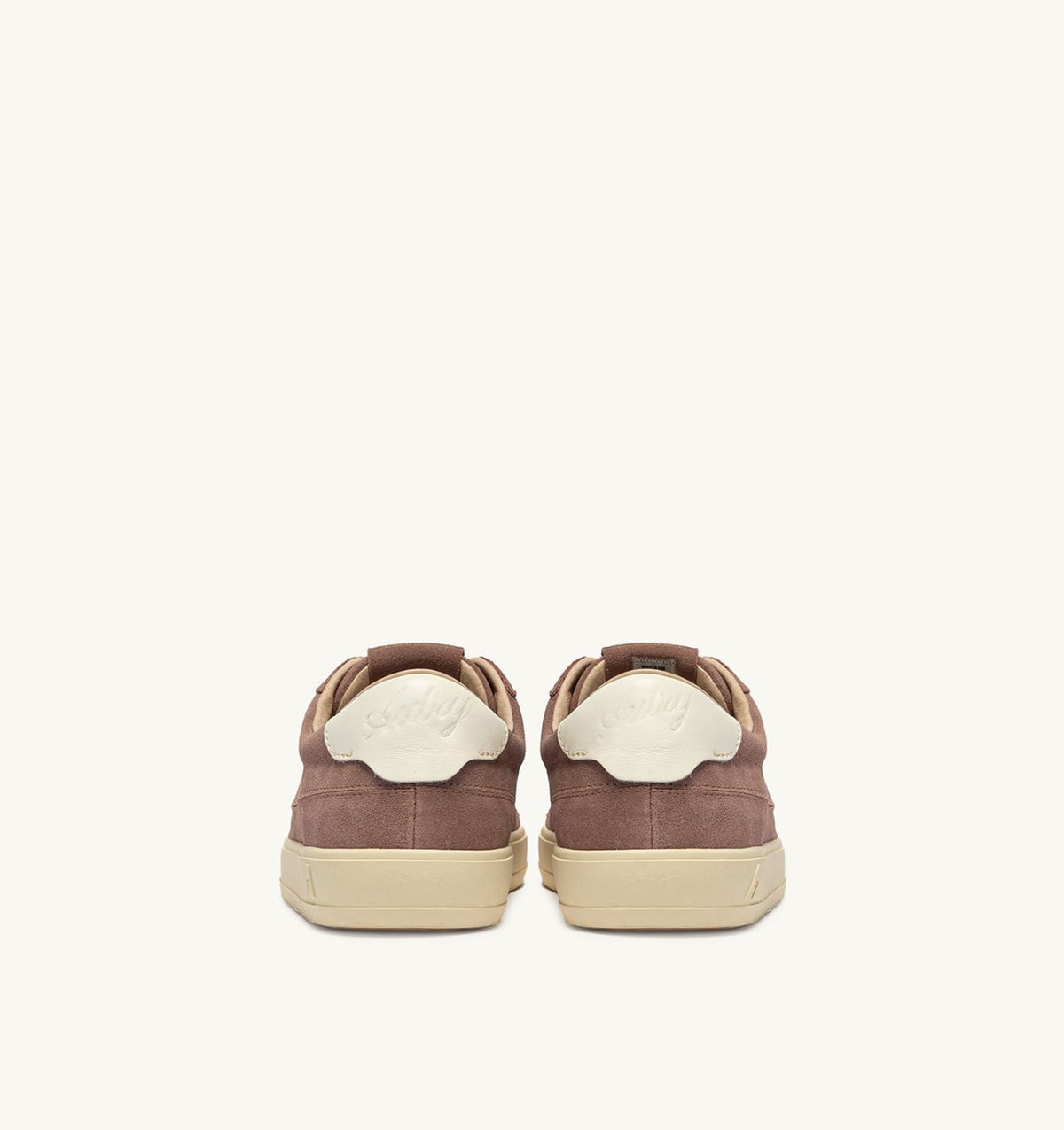 Woman WINDSCAPE LOW SNEAKERS IN PIGEON AND MARSHMALLOW SUEDE