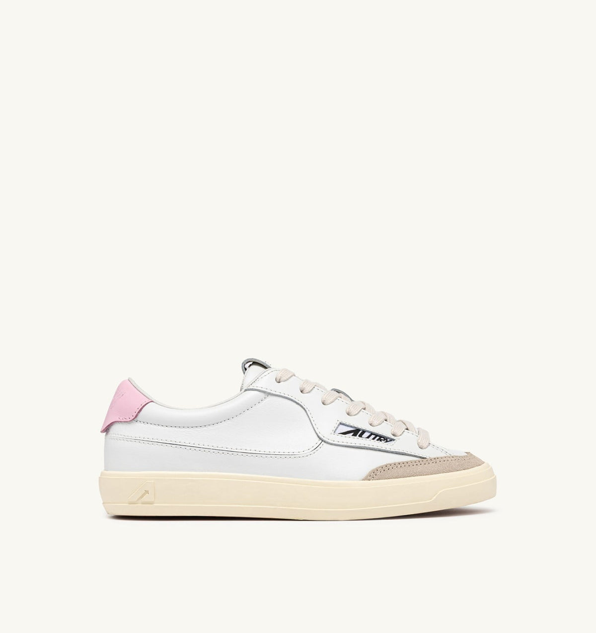 Woman WINDSCAPE LOW SNEAKERS IN WHITE AND FAIRY TALE LEATHER