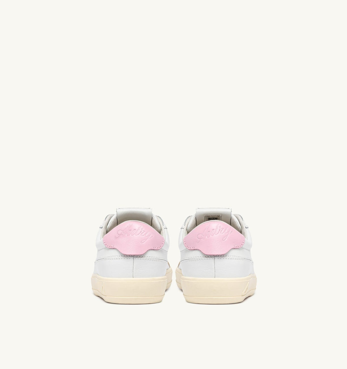 Woman WINDSCAPE LOW SNEAKERS IN WHITE AND FAIRY TALE LEATHER