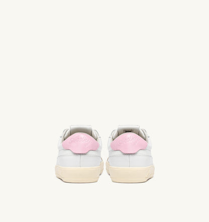 Woman WINDSCAPE LOW SNEAKERS IN WHITE AND FAIRY TALE LEATHER