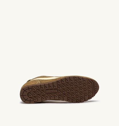 Woman WINDSPIN SNEAKERS IN COURO AND RUTABAGA SUEDE AND LEATHER