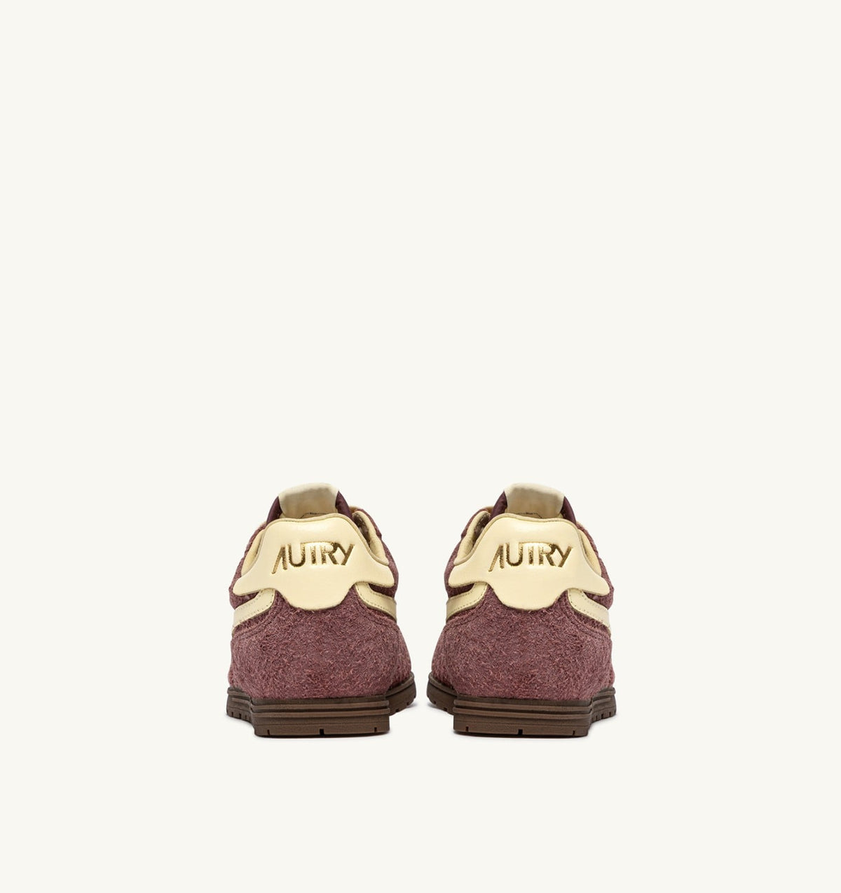 Woman WINDSPIN SNEAKERS IN CHIANTI AND RUTABAGA SUEDE AND LEATHER