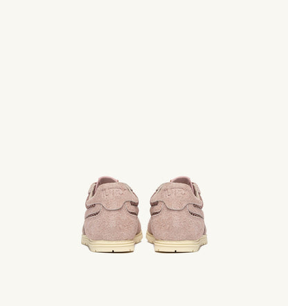 Woman WINDSPIN SNEAKERS IN SILK MESH AND SUEDE