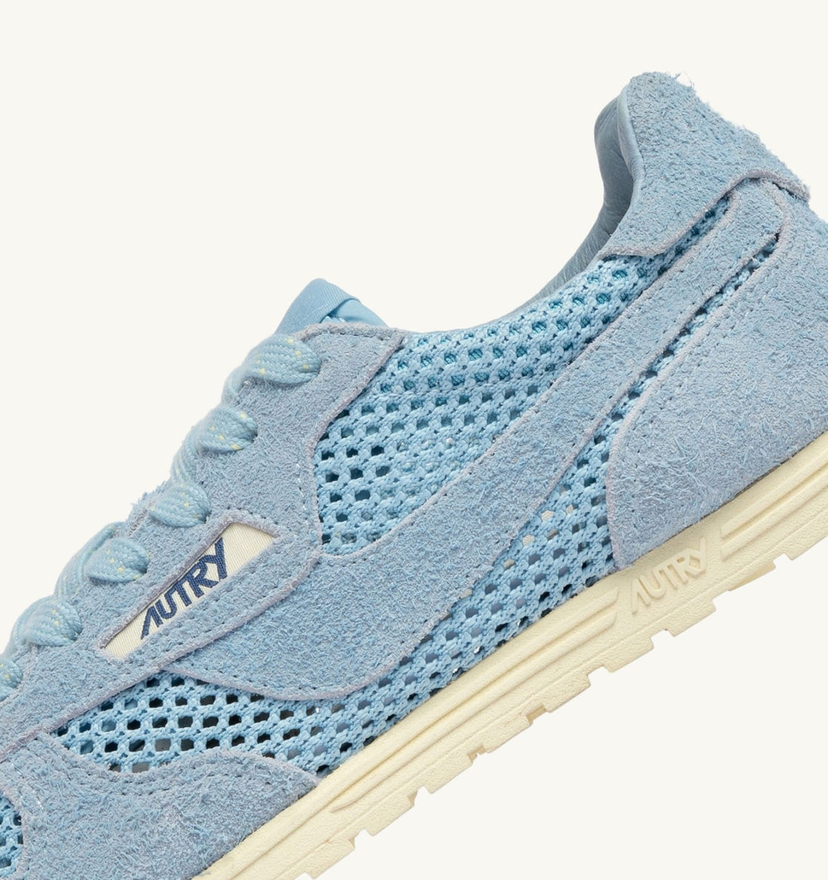 Woman WINDSPIN SNEAKERS IN PORTOFINO MESH AND SUEDE