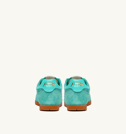 Woman SNEAKERS WINDSPIN IN TURQUOISE SUEDE